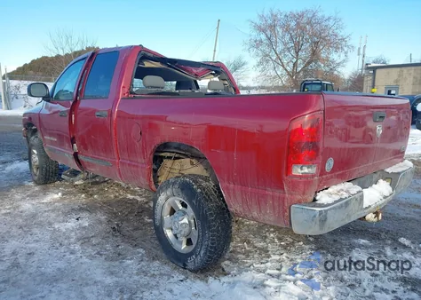 2006 Dodge Ram 2500 Slt/Trx4 Off Road/Sport/Power Wagon from USA, damaged, VIN 3D7KS28D56G101275